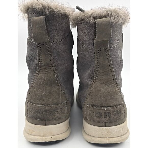 Sorel Explorer II Joan Winter Boots Booties NL3039-052 Fur Lined Suede Women's 7 - Picture 5 of 11